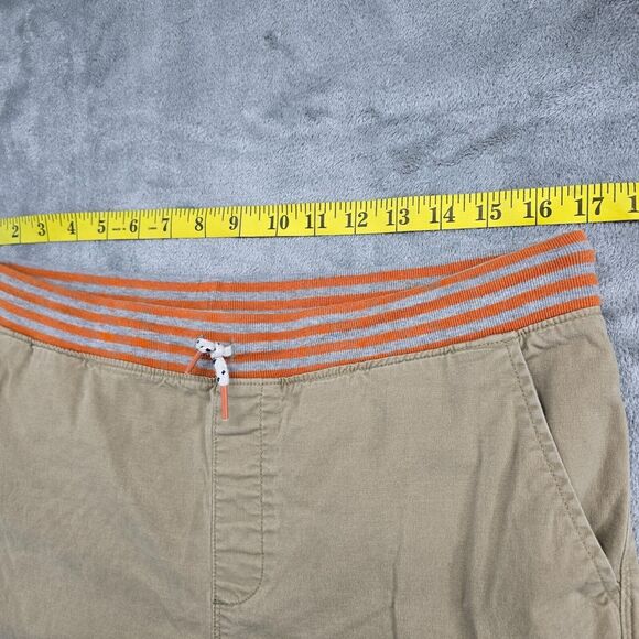 Lands End Women's Tan Brown Sweatpants Drawstring Stretch Size 2XL - Picture 10 of 14